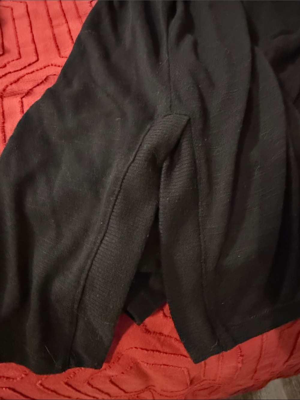 GAIAM Black Ribbed Workout Tank - Picture 3 of 3